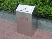 不锈钢垃圾桶A5213