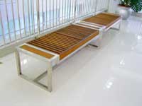 商业街座椅B1004