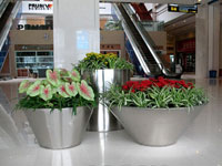 不锈钢花盆P1013－