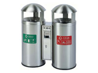 不锈钢垃圾桶A1048