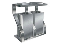 不锈钢垃圾桶A5035