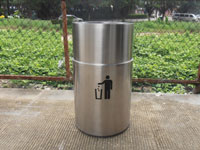 不锈钢垃圾桶A5029