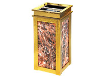 大理石垃圾桶A1829