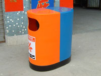 玻璃钢垃圾桶A9016