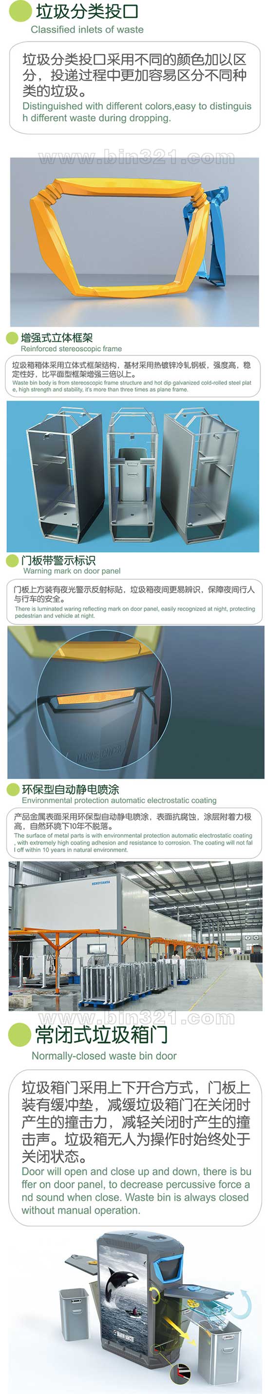 时尚创意垃圾桶