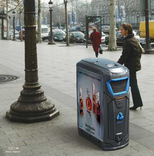 时尚创意垃圾桶