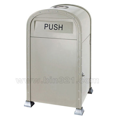 户外不锈钢垃圾桶