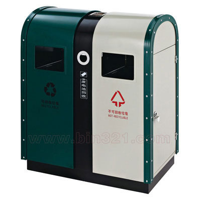 户外不锈钢垃圾桶